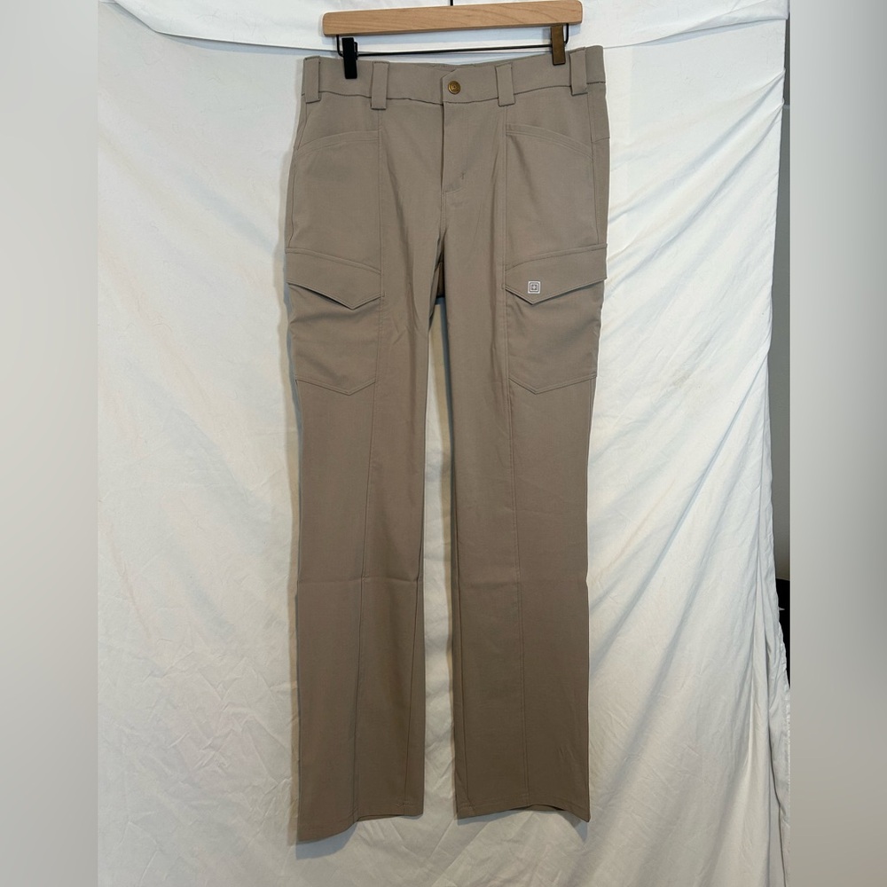 5.11 Tactical Tan Straight Leg Pants for Outdoor Adventures